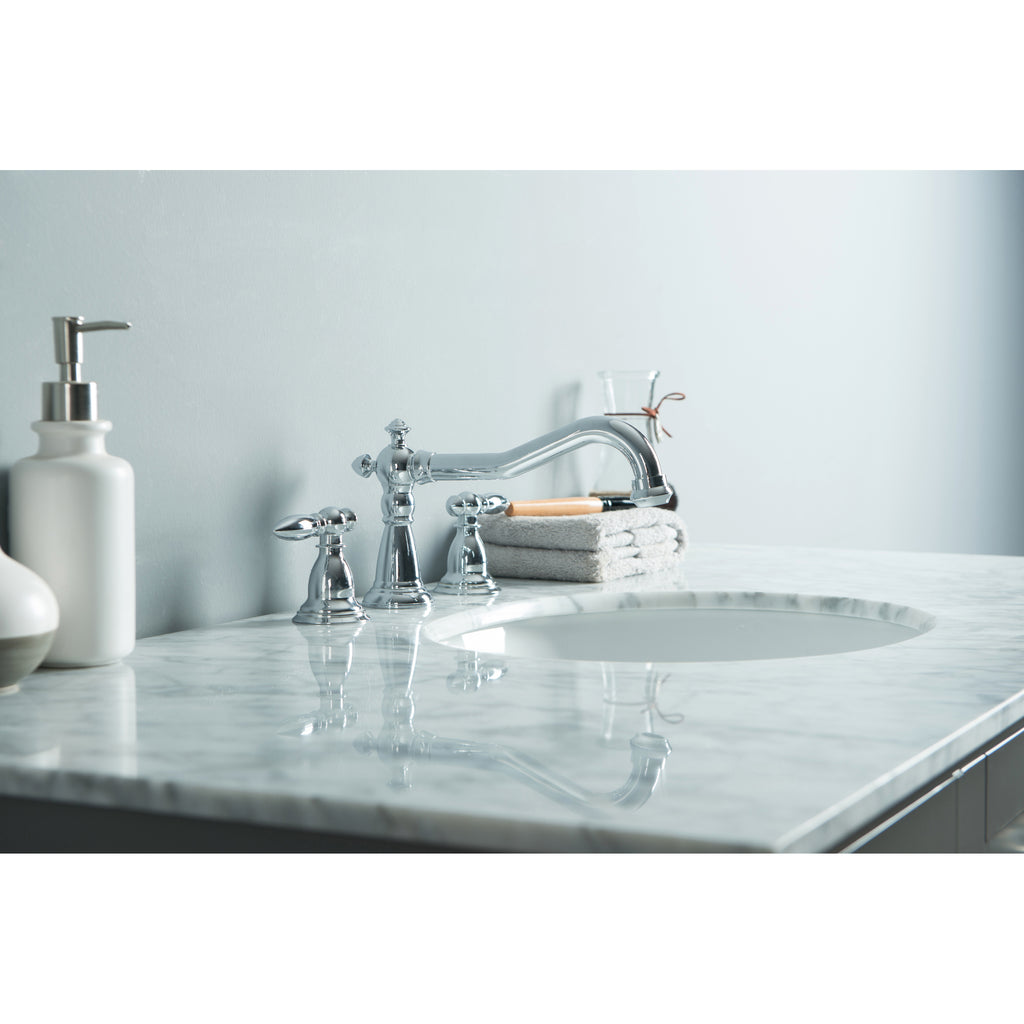 Stufurhome 48 inch Malibu Grey Single Sink Bathroom Vanity
