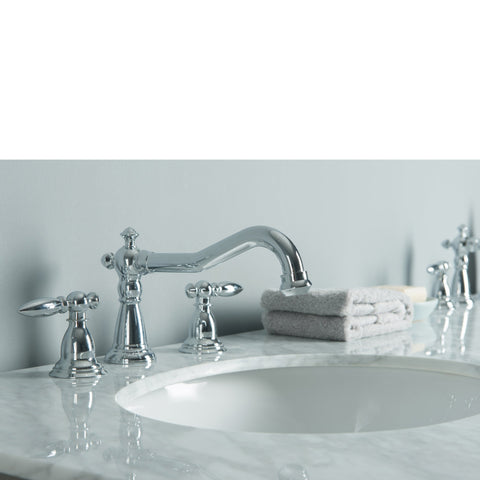 Stufurhome 60 inch Malibu Grey Double Sink Bathroom Vanity